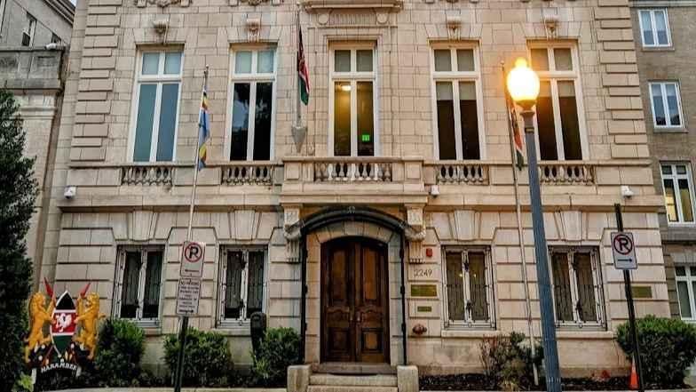 File image of the Kenyan Embassy in Washington, D.C.
